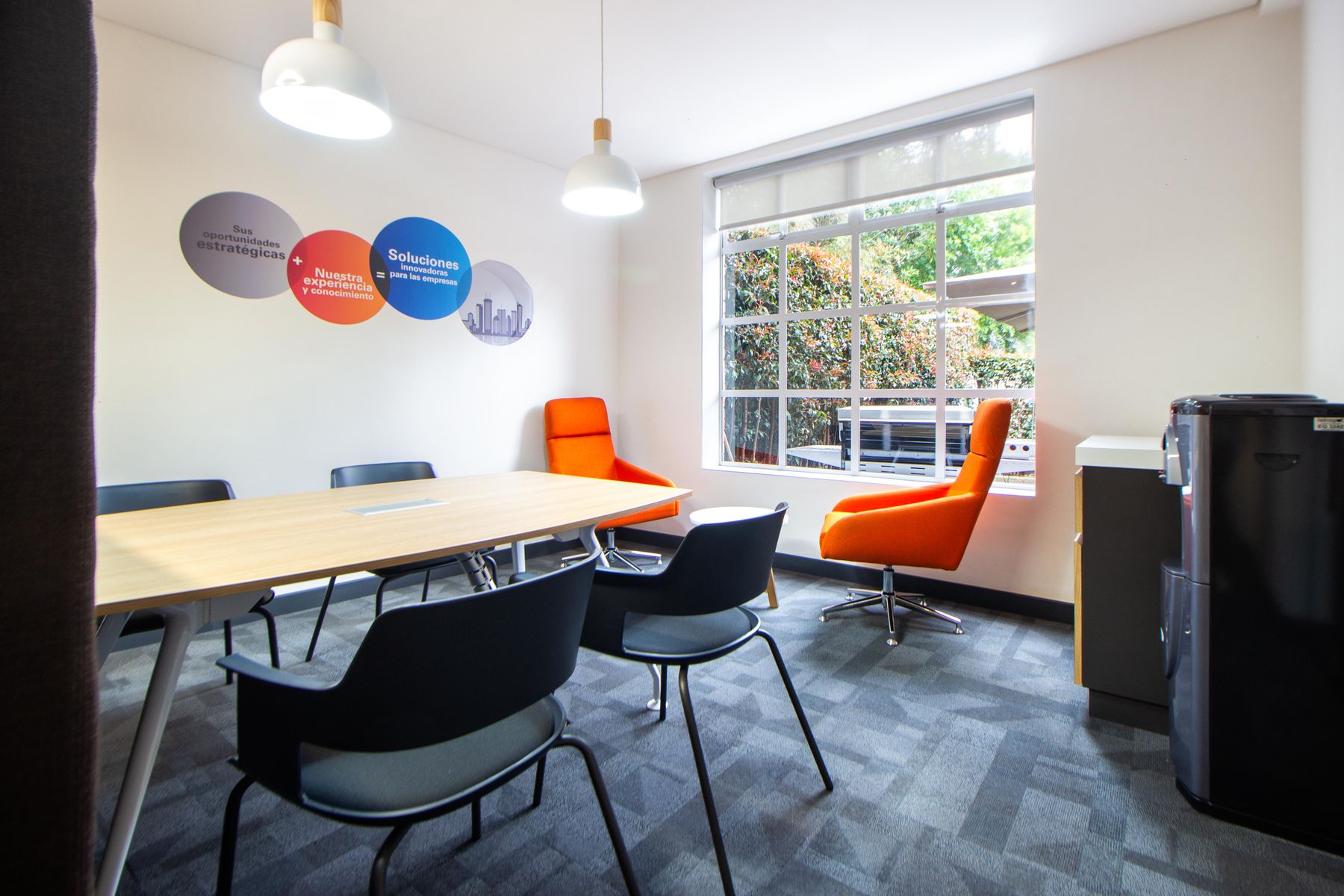 Professional meeting room
